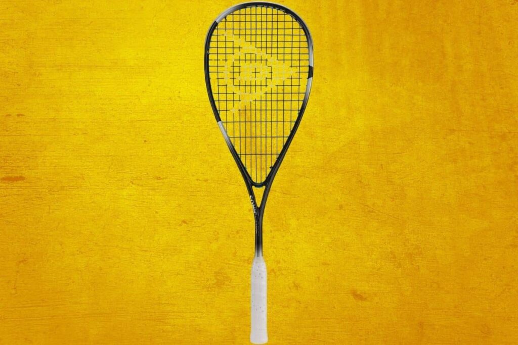 Dunlop sonic core evolution 120 is displayed against a vibrant yellow background.